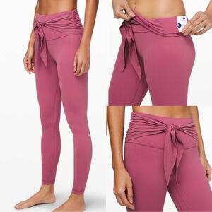 Lululemon Align Pant 28" *Wrap Waist - Moss Rose (Size 2)
